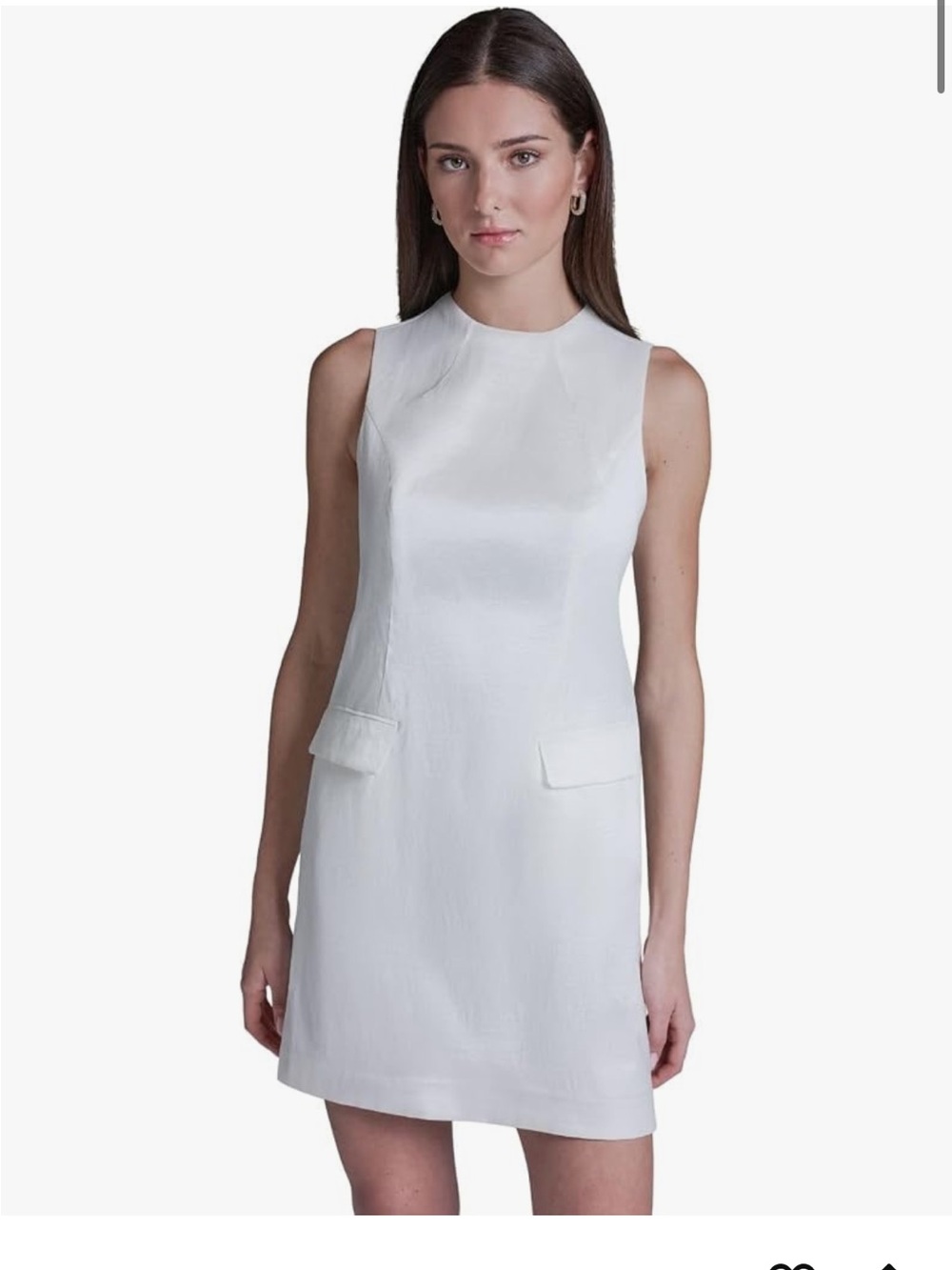 BCBG Ivory Sleeveless A-Line Mini Dress – Size 2 – NWT